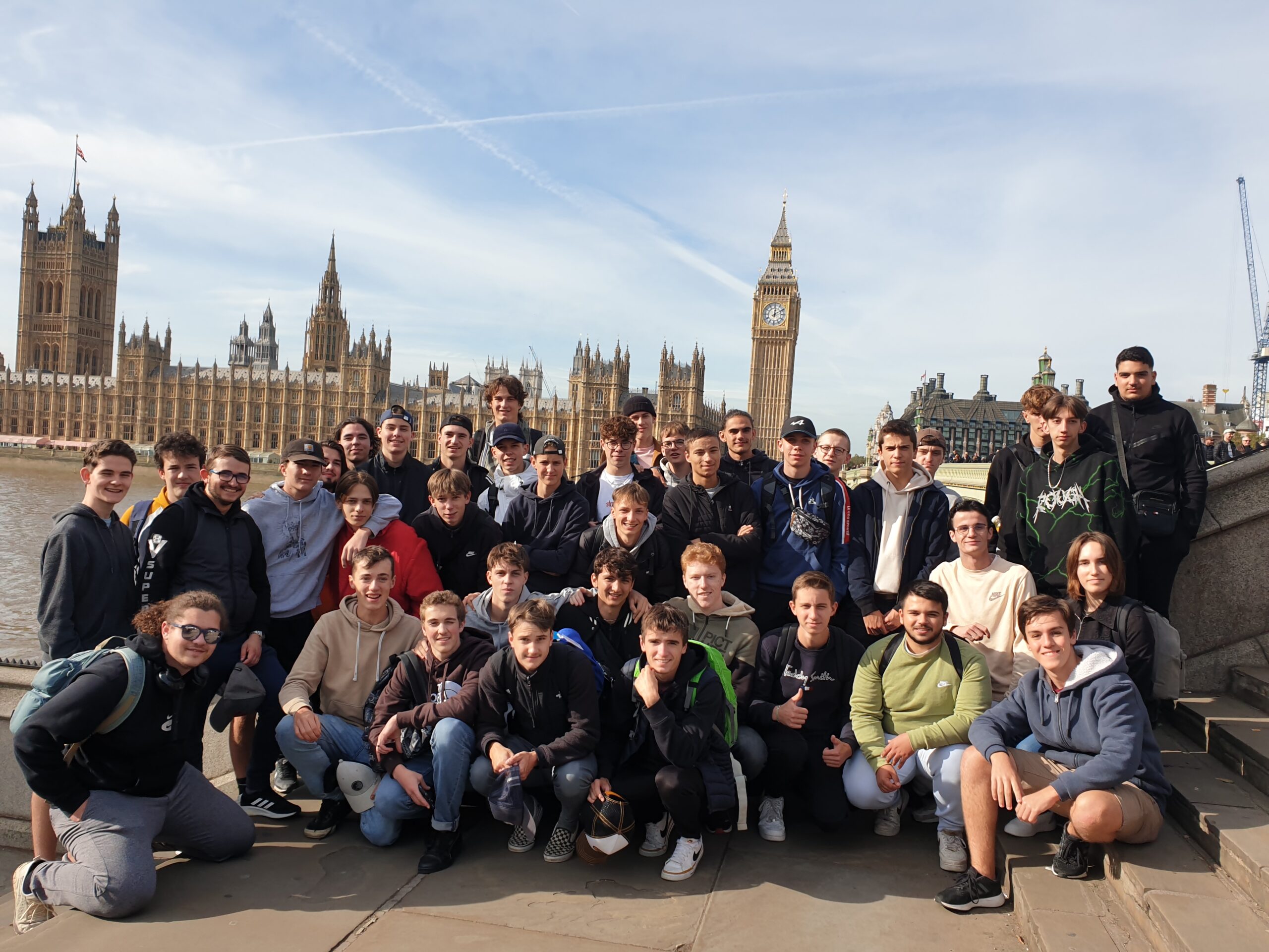 Voyage d’étude à Londres pour les élèves de TSTI2D et TG Spécialité Science de l’ingénieur