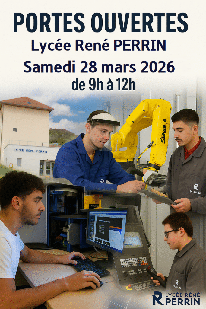 JPO Portes Ouvertes Lycée Rene Perrin Samedi 28 mars 2026